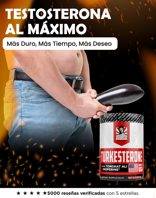 Turkesterone® | Aumenta tu Energía | Activa tu testosterona al máximo