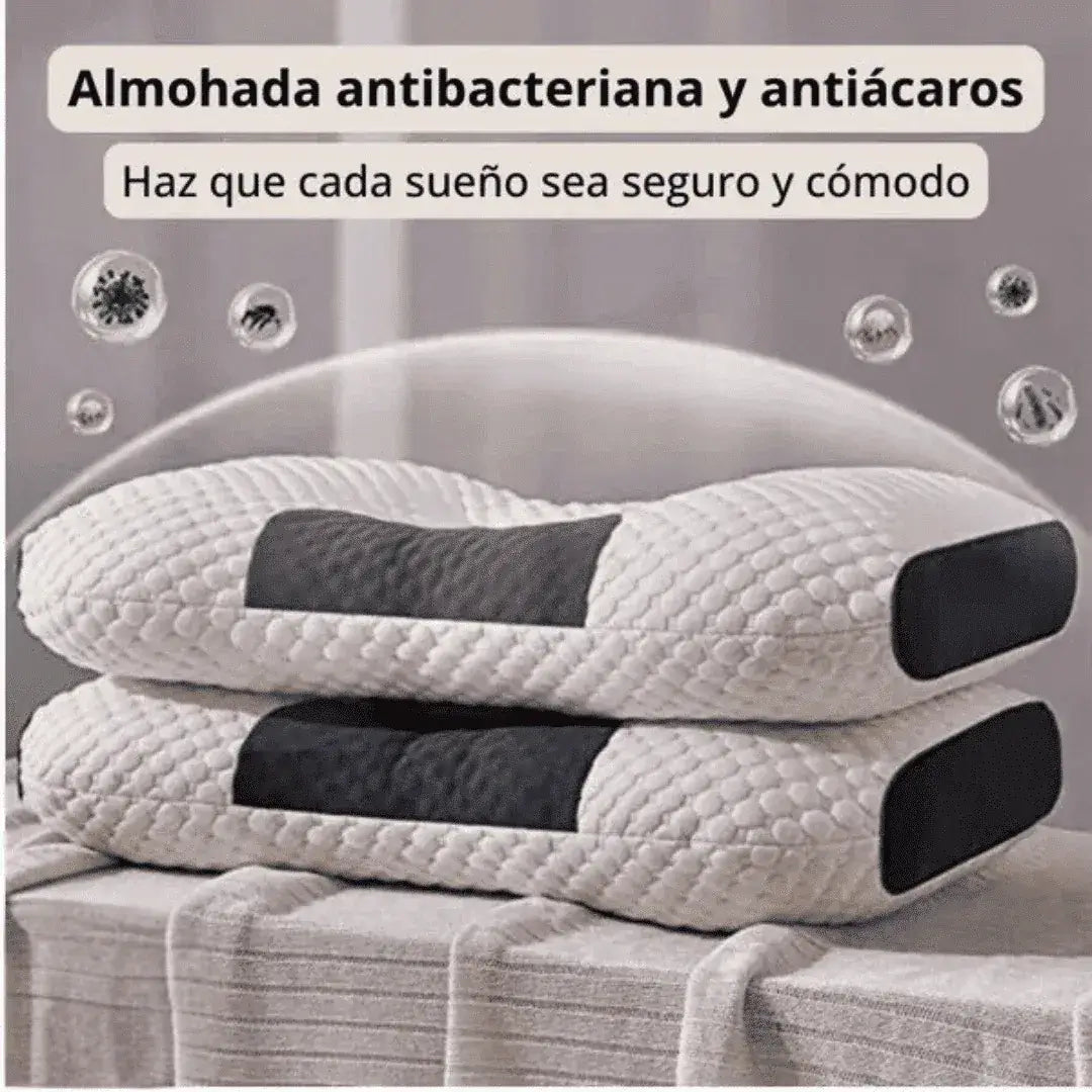 DELUXE ERGONOMIC PLUS Almohada Ortopedica 3d Con Alineación Cervical Perfecta