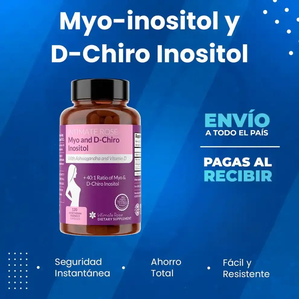 Suplemento Myo-inositol y D-Chiro Inositol