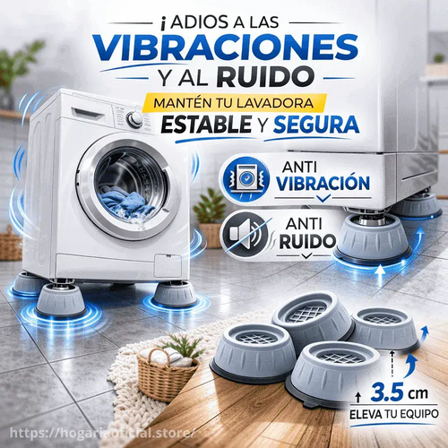 Almohadillas Antivibración para Lavadora Set x4