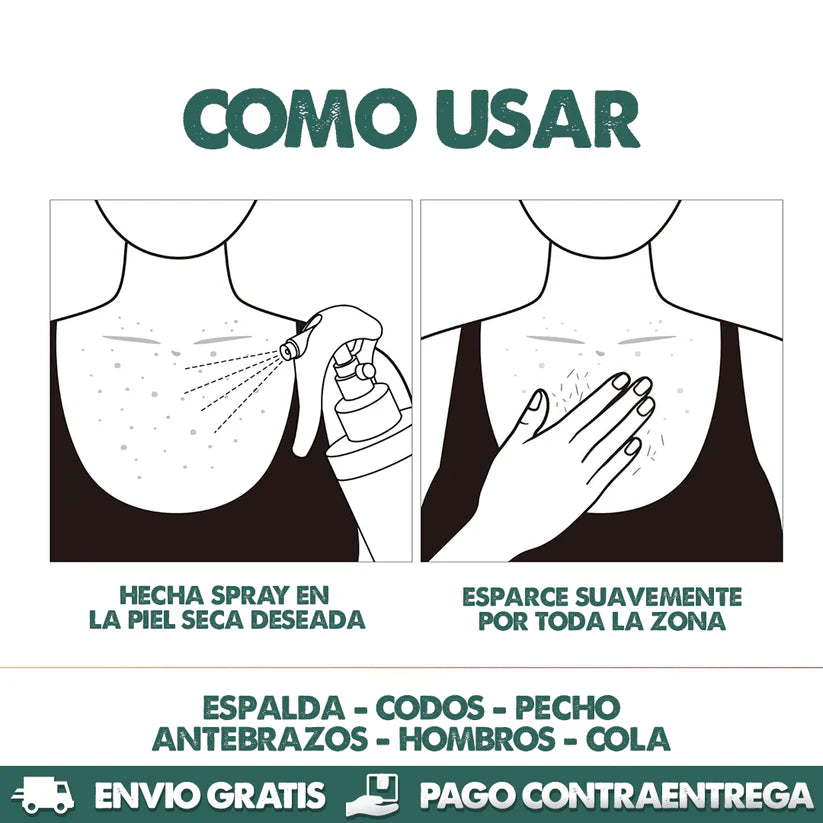 EXFOLIANTE MELAXIN PARA ACLARAR PARTES OSCURAS - FORMULA CURCUMA