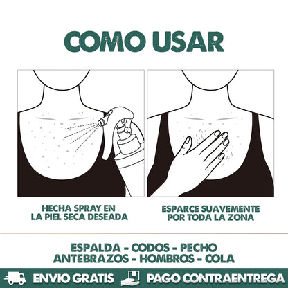EXFOLIANTE MELAXIN PARA ACLARAR PARTES OSCURAS - FORMULA CURCUMA