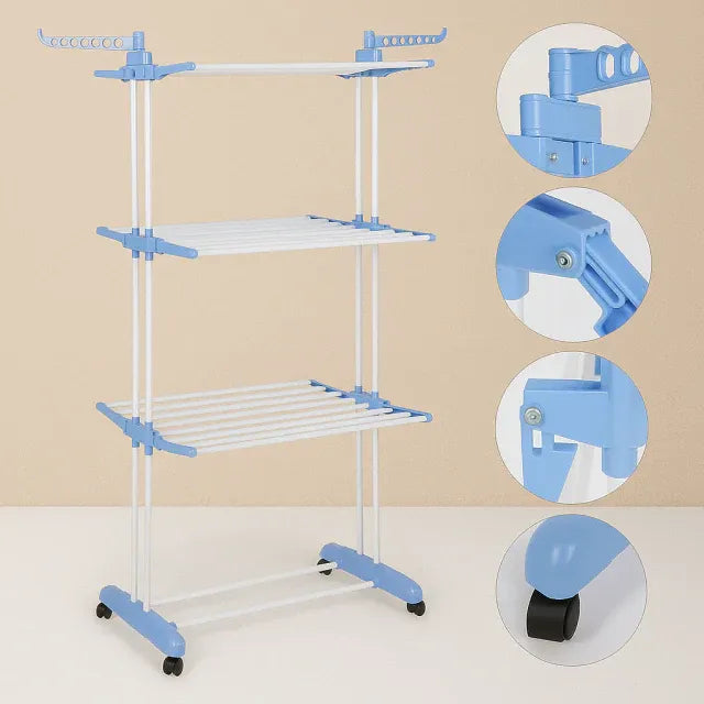 Tendedero para ropa 3 niveles plegable™