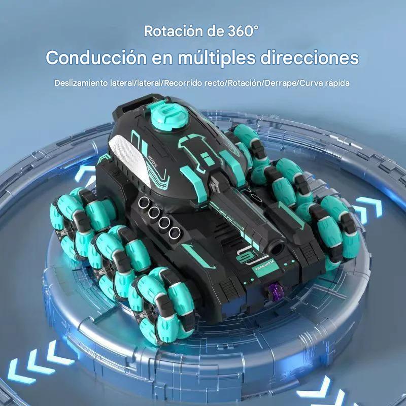 El regalo más épico del 2025: ¡ Carro Tanque Lanza bolas de Hidrogel con control remoto + manilla de control!