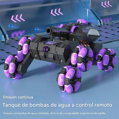 El regalo más épico del 2025: ¡ Carro Tanque Lanza bolas de Hidrogel con control remoto + manilla de control!