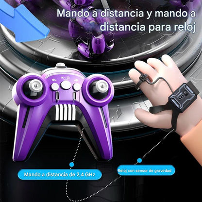 El regalo más épico del 2025: ¡ Carro Tanque Lanza bolas de Hidrogel con control remoto + manilla de control!