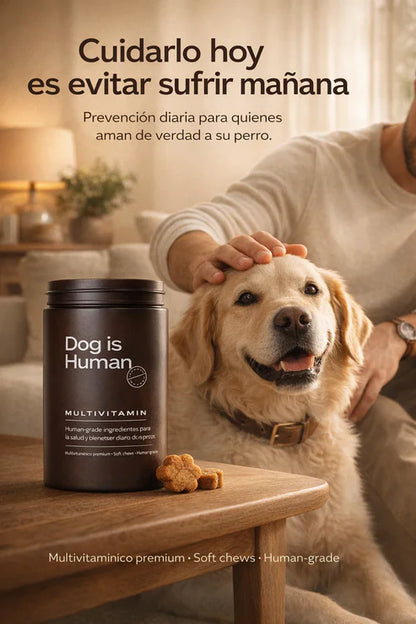 Dog is Human Probiótico Multivitamínico Premium - Mejora el Sistema Inmunológico