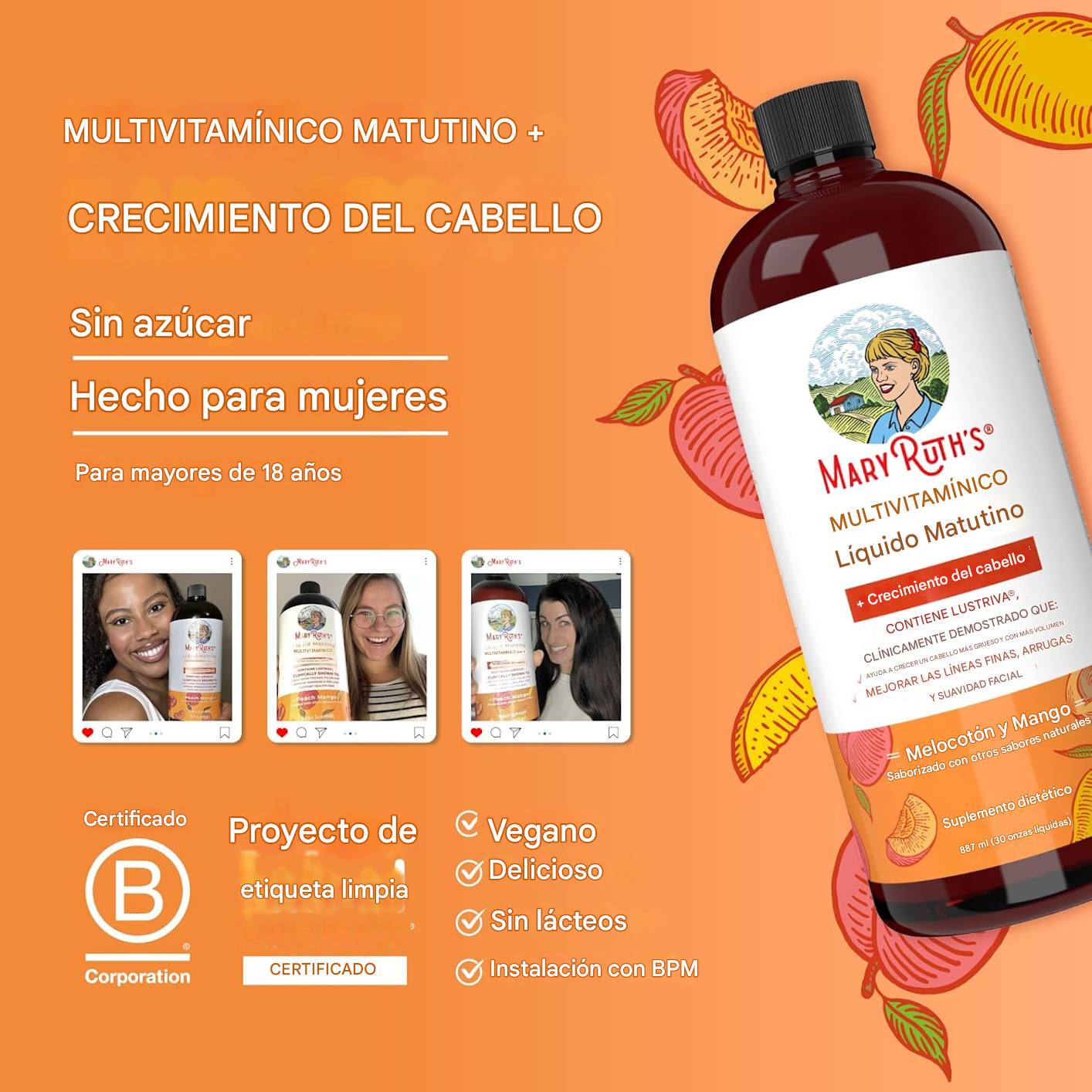 Mary Ruths x 500ML - EL ORIGINAL