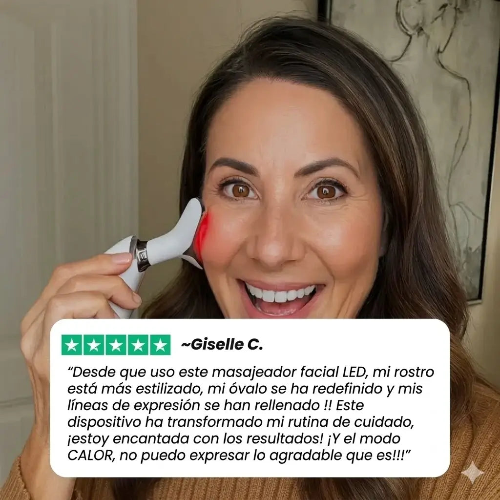 Dispositivo de esculpido facial LED 7 en 1 - NÜVA