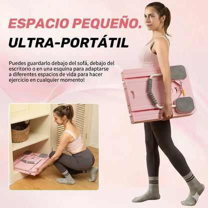 Tabla de Pilates Multifuncional-Entrena en casa sin excusas y vuelve a sentirte activa🔥