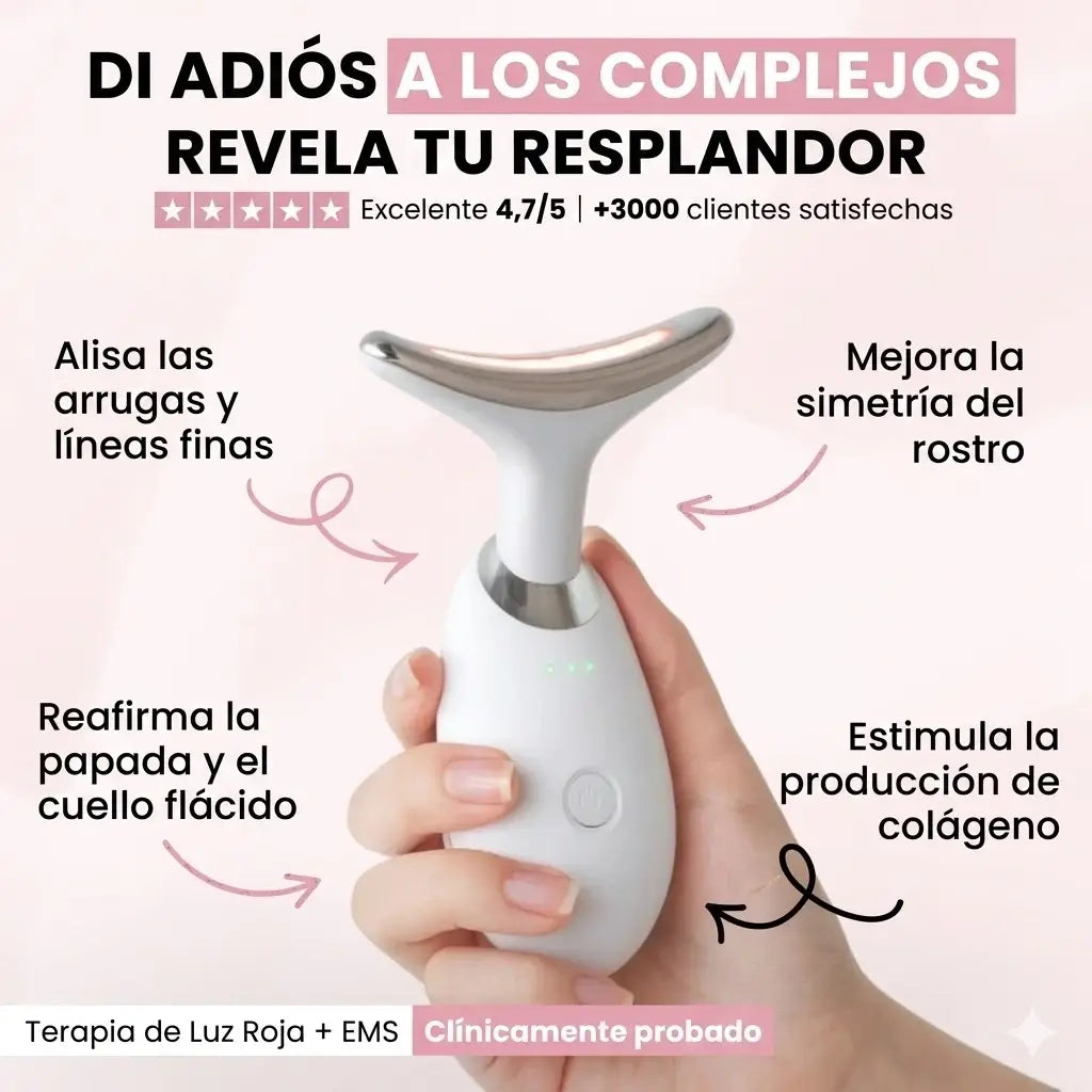 Dispositivo de esculpido facial LED 7 en 1 - NÜVA