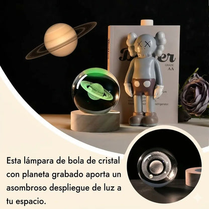 Lámpara Saturno 3D: Más que una Luz, la Promesa de un Vínculo Eterno que Iluminará sus Noches