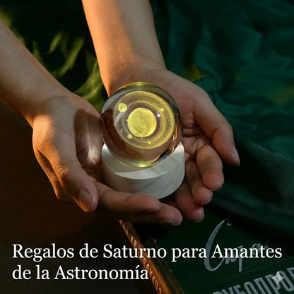 Lámpara Saturno 3D: Más que una Luz, la Promesa de un Vínculo Eterno que Iluminará sus Noches