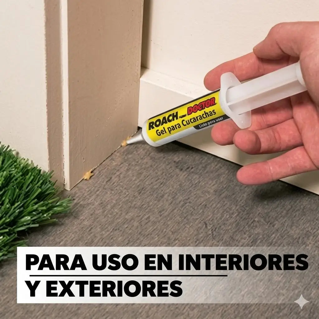 Roach Doctor™: El Gel de MATA CUCARACHAS que Elimina el Problema de Raíz en Todo tu Hogar