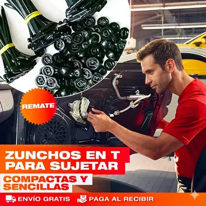 ZUNCHOS DE SUJECCIÓN 100 UNIDADES