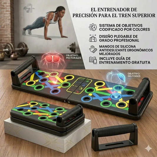 Tabla Push-Up Pro 14 en 1: Maximiza tu Entrenamiento en Casa con la Postura Perfecta
