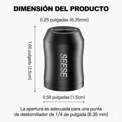 Anillo Magnético SEESE: Sujeta tus tornillos como un profesional y olvídate de las caídas (SET 2 ANILLOS)
