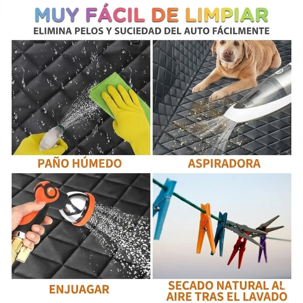 Protector de Asiento Premium: Viaja con tu mejor amigo sin arruinar tu carro