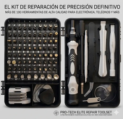 Destornillador de precisión 115 en 1 - Repara Cualquier Dispositivo