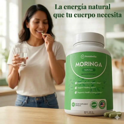🌿 Moringa Premium Natural – Apoya tu Energía y Bienestar Diario