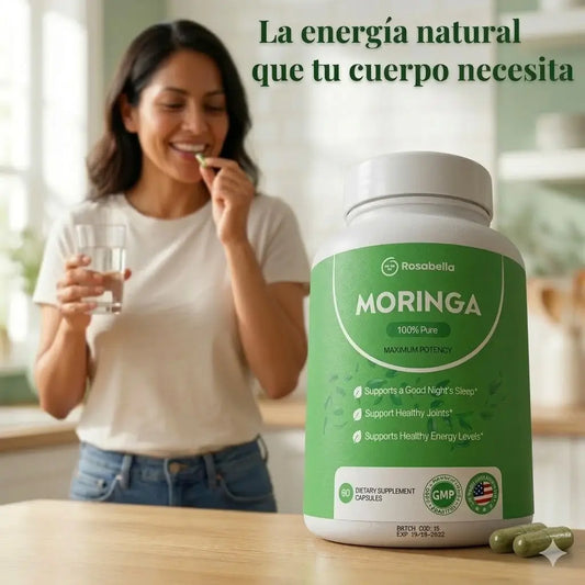 🌿 Moringa Premium Natural – Apoya tu Energía y Bienestar Diario