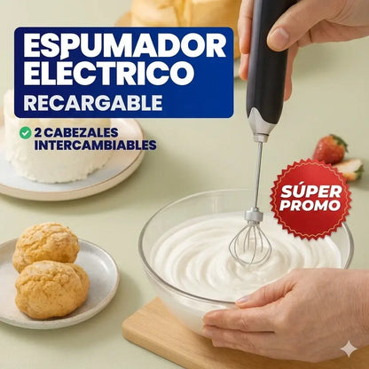 Batidor Espumador Pro-Mix™: Disfruta de un Café de Especialidad en Casa en Solo 15 Segundos.