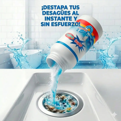Polvo Piping : El poder que destapa tus caños sin esfuerzo