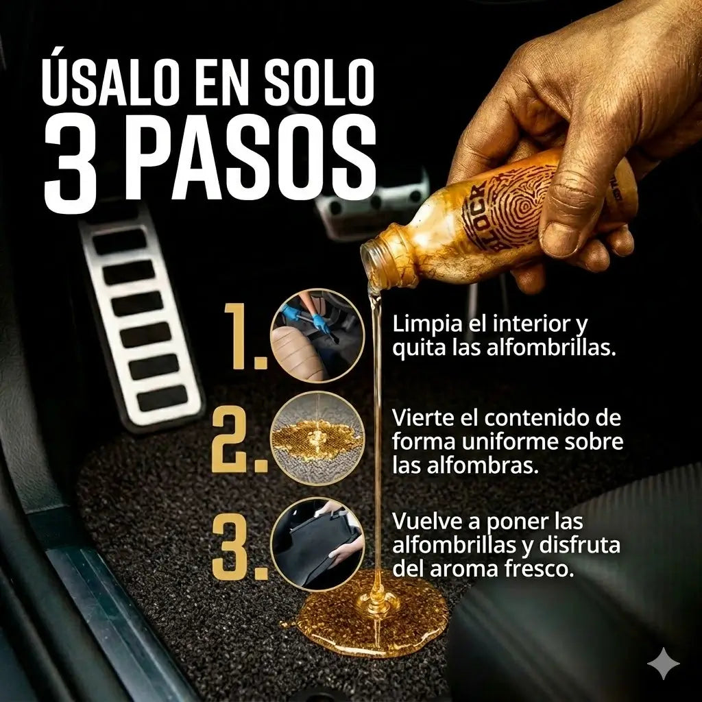 Carblock - Perfume prémium para automóvil | Elimina los Malos Olores de tu Carro de Raíz