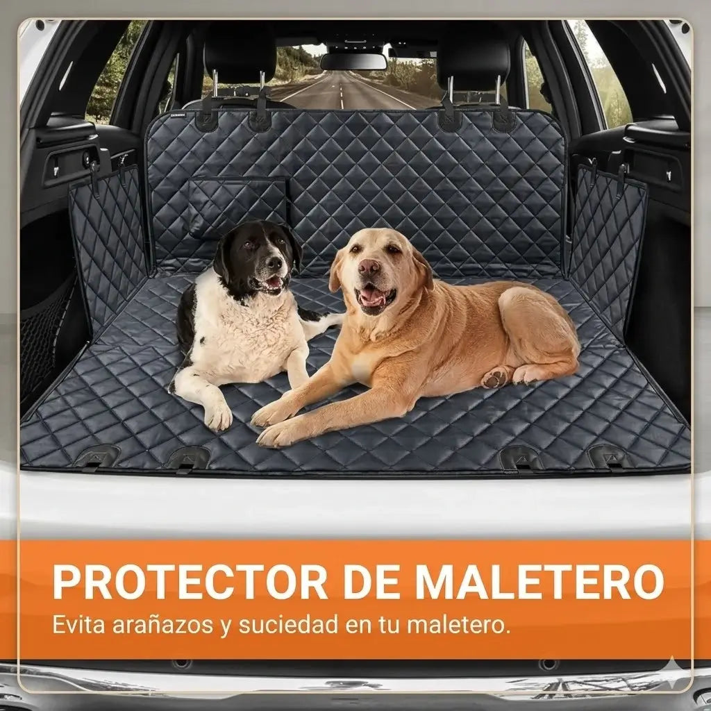 Protector de Asiento Premium: Viaja con tu mejor amigo sin arruinar tu carro