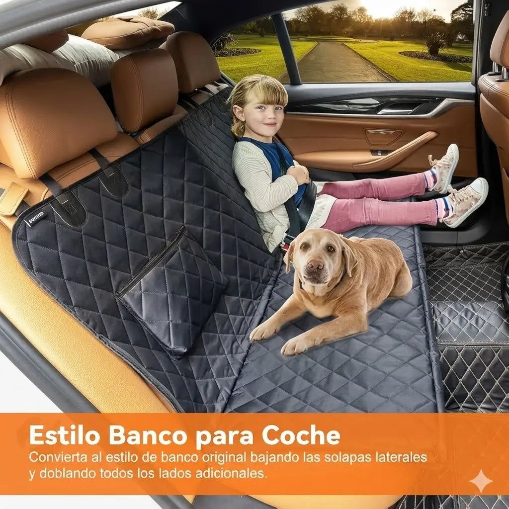 Protector de Asiento Premium: Viaja con tu mejor amigo sin arruinar tu carro