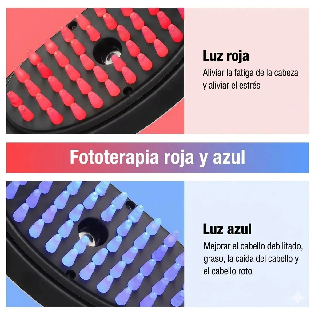 Capilux Pro: Peine con sistema de Estimulación Folicular Inteligente