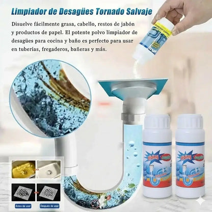 Polvo Piping : El poder que destapa tus caños sin esfuerzo