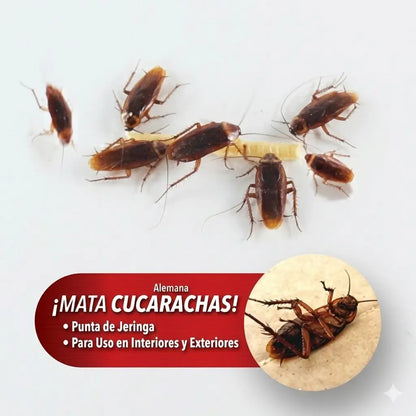 Roach Doctor™: El Gel de MATA CUCARACHAS que Elimina el Problema de Raíz en Todo tu Hogar