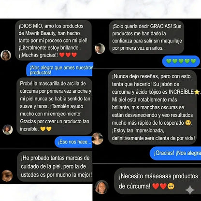 2x1 Jabón de cúrcuma y ácido kójico