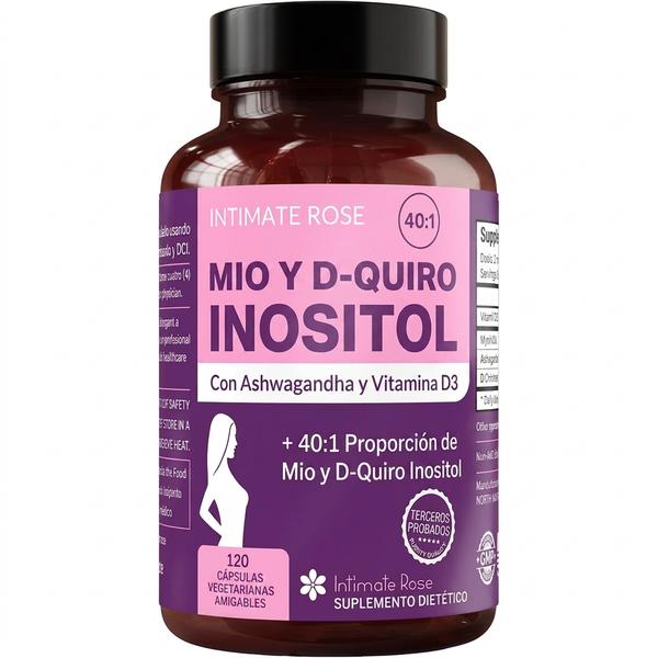 Myo-Inositol con Ashwagandha - Apoya Balance Hormonal y Ciclo Menstrual (30 Cápsulas)